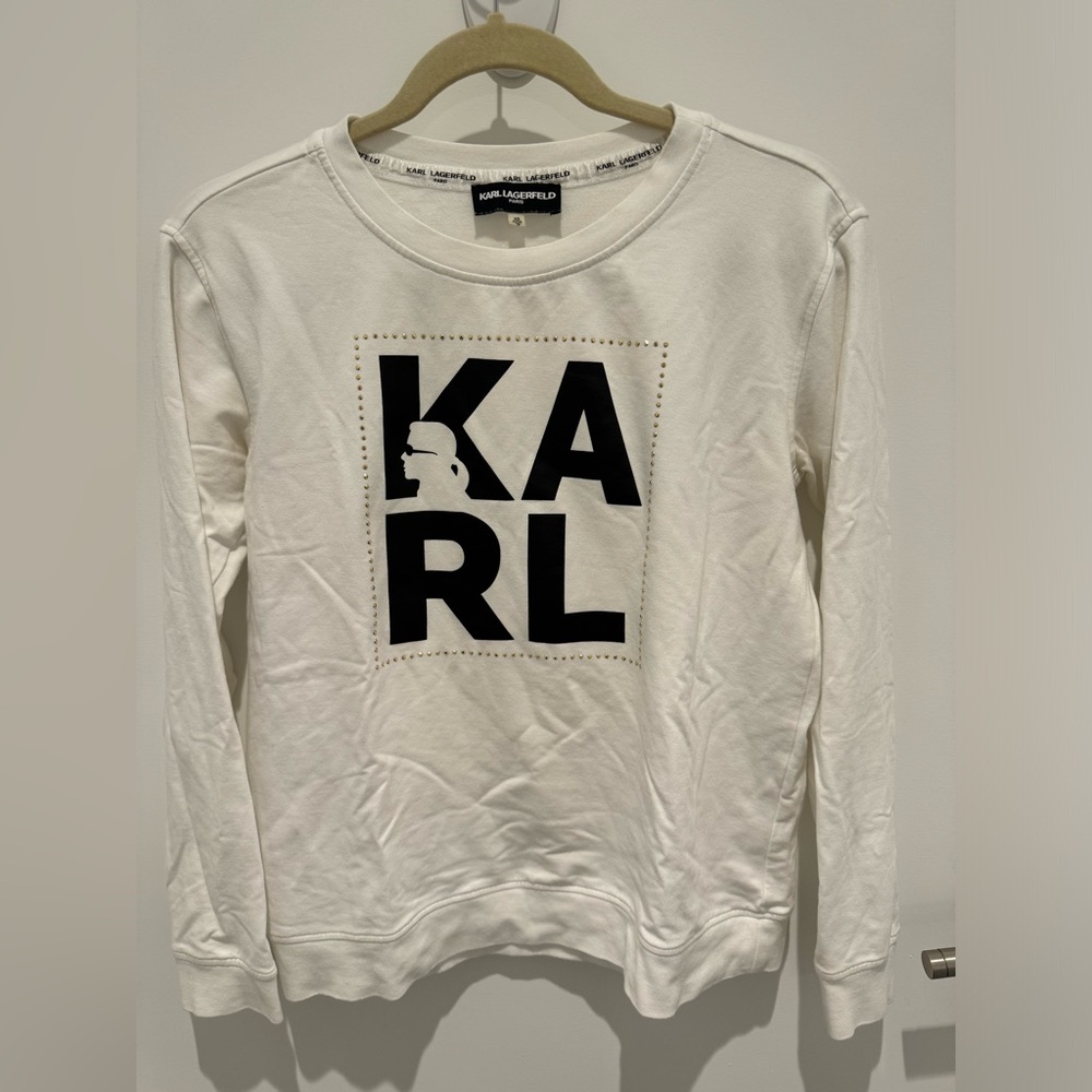 Karl Lagerfeld logo pullover